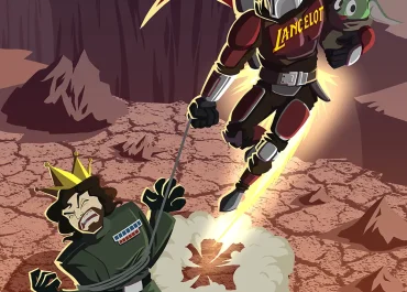 Personajes inspirados en "The Mandalorian" con la marca del chocolate "Lancelot"