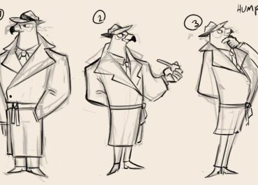 humphrey character design style cartoon