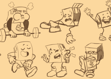 Poses de personalidad y analisis de linea de accion